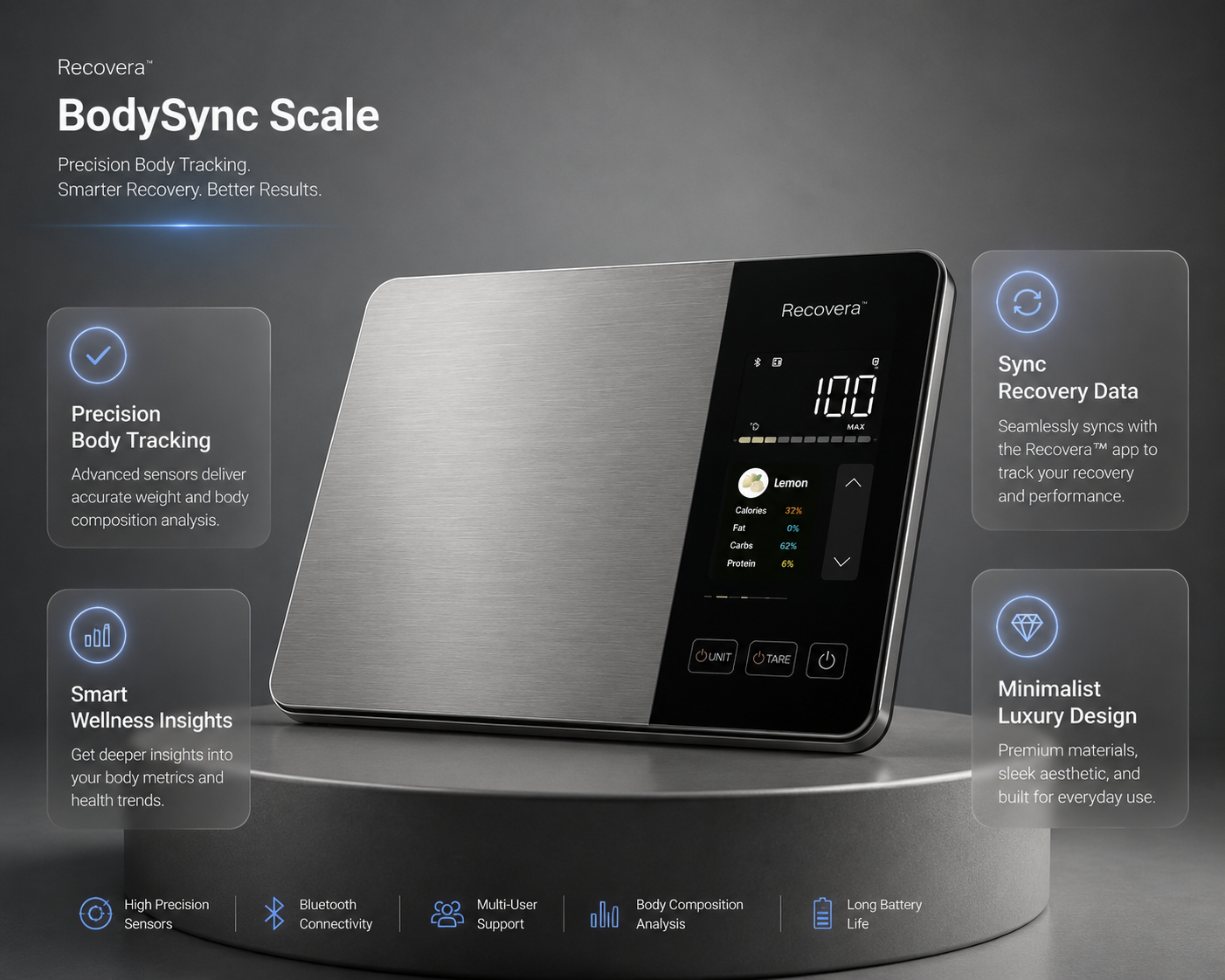Recovera™ BodySync Scale